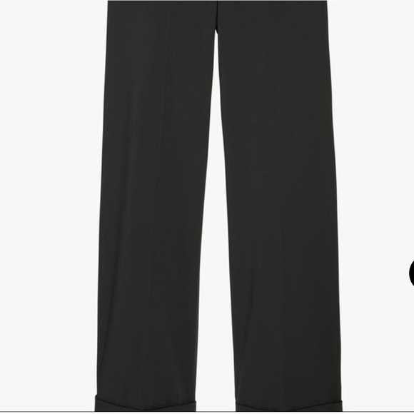 NWT/ZARA INTO THE CLASSICS COLLECTION BLACK HIGH WAISTED PLEATED PANTS SZ: S - Picture 10 of 16